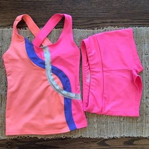 Girls gymnastics/dance activewear